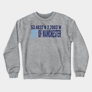 coordinat manchester Crewneck Sweatshirt